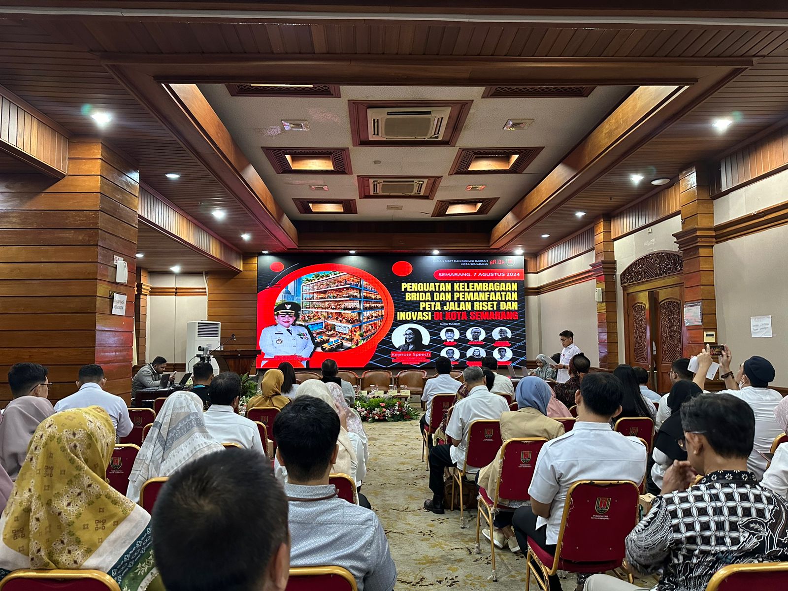 Workshop “Penguatan Kelembagaan BRIDA dan Pemanfaatan Peta Jalan Riset dan Inovasi di Kota Semarang”